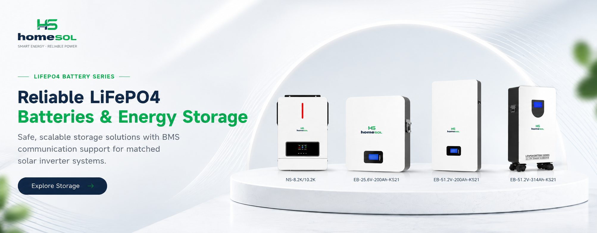 HOMESOL energy storage products