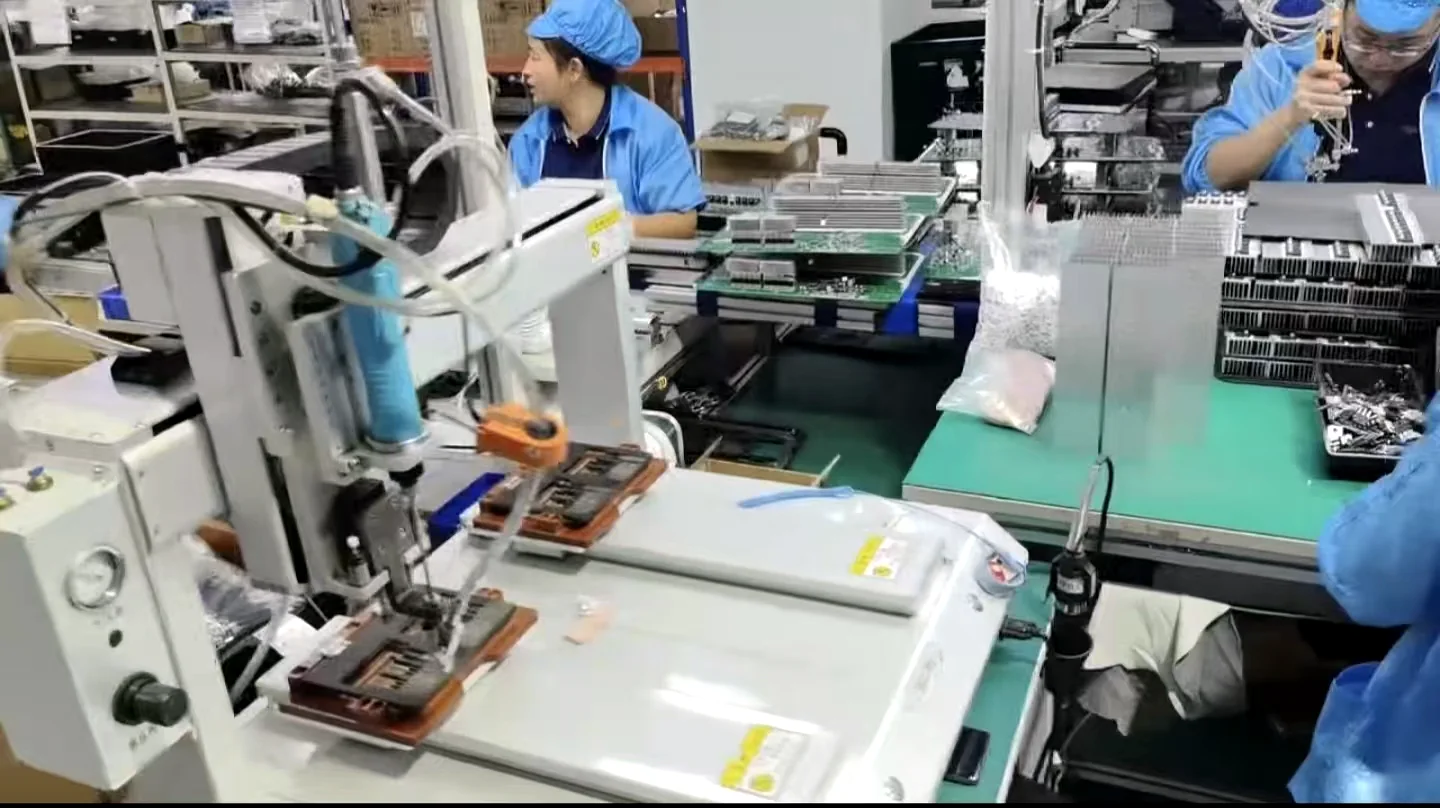 Real production workstation in HOMESOL factory