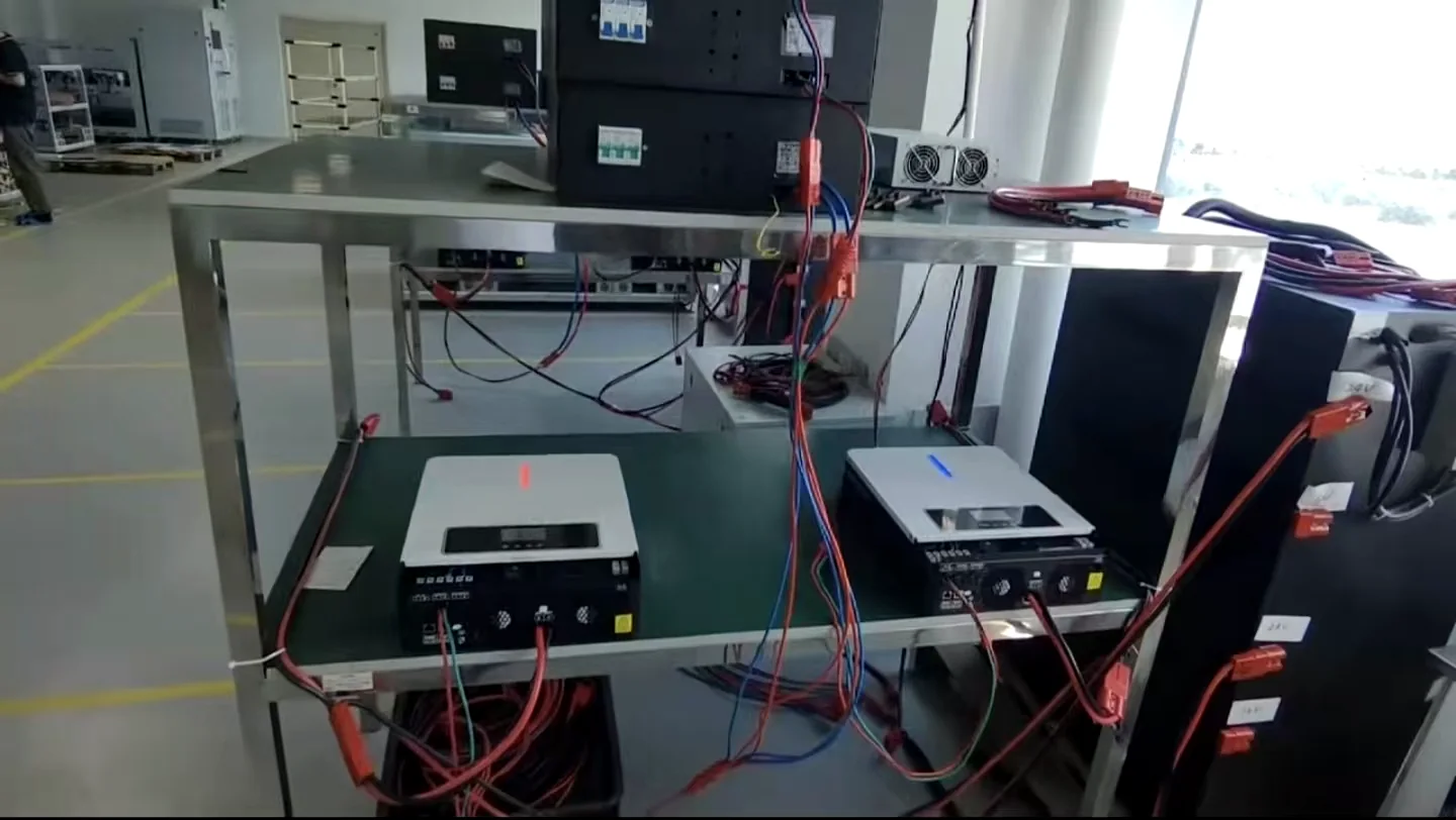 HOMESOL inverter electrical testing station