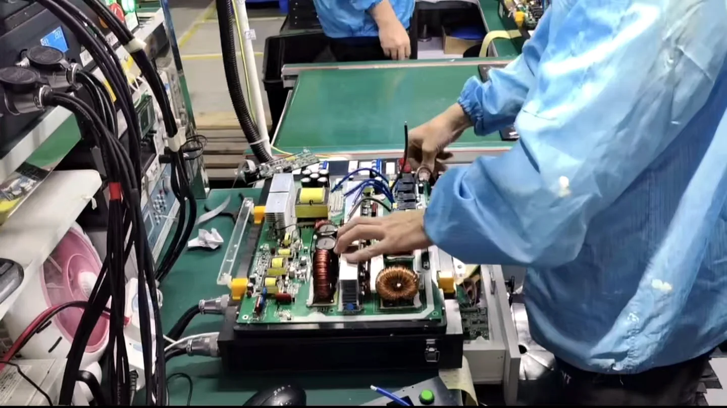HOMESOL inverter production process